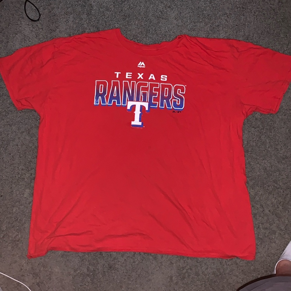 Majestic Texas Rangers shirt